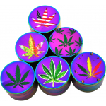 HX850CP-4XC PACK OF 12 50MM METAL TOBACCO GRINDER - Image 1