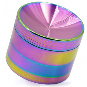 HX863AMXC PACK OF 6 63MM RAINBOW METAL TOBACCO GRINDER