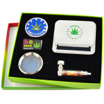 TZ1040 TOBACCO METAL PIPE AND GRINDER SET - Image 1