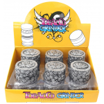 HX086B PACK OF 12 52MM LEAF METAL TOBACCO GRINDER - Image 3