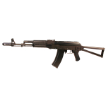 SR74MS AK74 AEG Gen 2 Airsoft Gun Full Metal SRC Black - Image 1