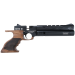 Reximex Mito PCP Air Pistol – Synthetic Black – Wood Grip .22 - Image 1