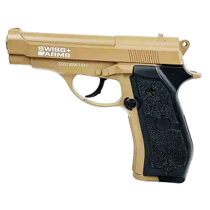 Swiss Arms P84 Air Pistol Co2 4.5 BB Tan