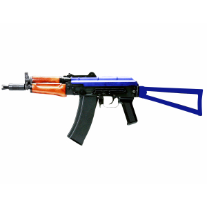 SRC AK74u Airsoft Gas Rifle Metal & Wood Two Tone
