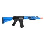 WE M4 R.A.R.S. Raptor Gas Blowback Rifle Two Tone Blue - Image 2