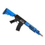 WE M4 R.A.R.S. Raptor Gas Blowback Rifle Two Tone Blue - Image 3