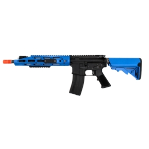 WE M4 R.A.R.S. Raptor Gas Blowback Rifle Two Tone Blue