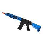 WE M4 R.A.R.S. Raptor Gas Blowback Rifle Two Tone Blue - Image 4