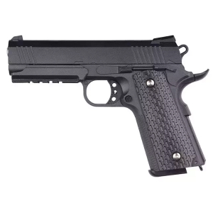 Galaxy G25 Airsoft Metal Spring Pistol - Black
