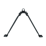 BIPOD M82 BARRETT GALAXY G31 AIRSOFT RIFLE FOLDABLE ABS - Image 1
