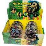 HX2012 84MM GLASS ASHTRAY PACK OF 6 - Image 2