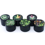 HX850CP-4 PACK OF 12 50MM METAL TOBACCO GRINDER - Image 1
