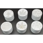 HX850PB-4TQ LEAF PACK OF 12 50MM METAL TOBACCO GRINDER - Image 1