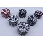 HXZP40TQ-3GT PACK OF 12 40MM METAL TOBACCO GRINDER - Image 1