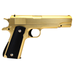 G13 Galaxy Airsoft Metal Spring Pistol - Gold - Image 3