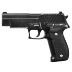 Galaxy G26 Airsoft Metal Spring Pistol - Black - Image 1