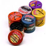 HXZP40-4FW PACK OF 12 40MM METAL TOBACCO GRINDER - Image 1