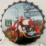TX371 35×35 Bottle top Vintage Sign - Image 1