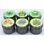 HX117YP-2MY PACK OF 6 55MM METAL GRINDER - Image 1