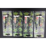 HX1373A L91MM PACK OF 12 METAL SMOKING PIPE - Image 1
