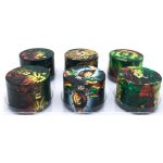 HXZP52-5BOB PACK OF 12 52MM LION METAL GRINDER - Image 1