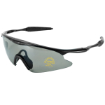 UV SHOOTING GLASSES GREY LENS BULLDOG AIRSOFT TACTICAL GEAR - Image 1
