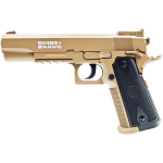 SWISS ARMS P1911 MATCH CO2 AIR PISTOL TAN - Image 1