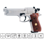 BERETTA MOD.92 FS NKL-WD .177 AIR PISTOL - Image 1