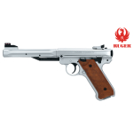 UMAREX RUGER MARK IV AIR PISTOL SILVER - Image 1