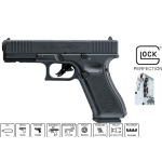 GLOCK 17 GEN5 CO2 PELLET AIR PISTOL WITH BLOWBACK - Image 1