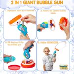 DHOBB10242 2 IN 1 GIANT BUBBLE BLASTER - Image 5
