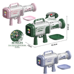 P040 80 HOLES BAZOOKA BUBBLE GUN - Image 1