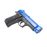 G22 Galaxy Airsoft Metal Spring Pistol - Two Tone - Image 5