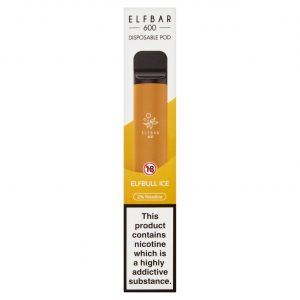 ELF BAR ELFBULL ICE 600 PUFFS DISPOSABLE VAPE PACK OF 10