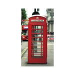 30X15-370 VINTAGE SIGN 30 X 15 CM - LONDON TELEPHONE BOOTH - Image 1