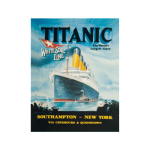 30×40-602 VINTAGE SIGN 30 X 40 CM – Titanic - Image 1