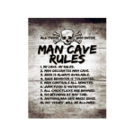 30×40-654 VINTAGE SIGN 30 X 40 CM – Man cave - Image 1