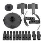 EQUIPMENT DISPLAY STAND AC-19 BLACK - Image 5