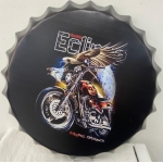 136-35 35CM BOTTLE TOP SIGN - BIKE - Image 1