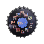 94-35 35CM BOTTLE TOP SIGN - ELVIS - Image 1