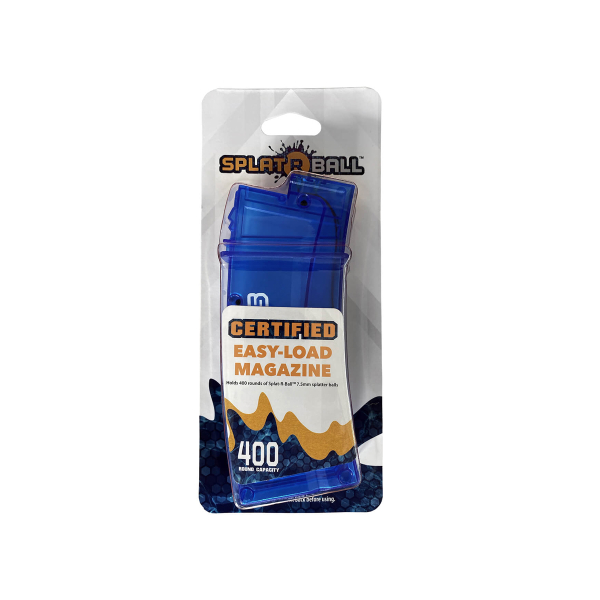 SplatRBal Water Gel Blaster Magazine 400 Round Blue