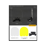FLIP-UP QD SCOPE LENS AND SIGHT SHIELD PROTECTOR BLACK - Image 6