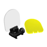 FLIP-UP QD SCOPE LENS AND SIGHT SHIELD PROTECTOR BLACK - Image 1