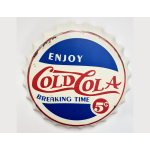BC03 35CM BOTTLE TOP SIGN - COLD COLA - Image 1