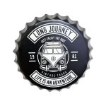 LW283 35CM BOTTLE TOP SIGN - LONG JOURNEY - Image 1