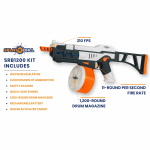 SRB1200 Full Auto Soft Water Bead Blaster Kit - Image 3