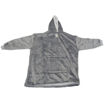 GREY OVERSIZED SNUGGLE HOODIE 90 X 80 CM - Image 1