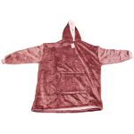 MAROON OVERSIZED SNUGGLE HOODIE 90 X 80 CM - Image 1