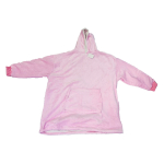 PINK OVERSIZED SNUGGLE HOODIE 90 X 80 CM - Image 1