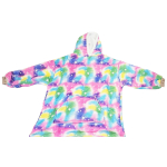 STAR RAINBOW OVERSIZED SNUGGLE HOODIE 90 X 80 CM - Image 1